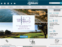 Tablet Screenshot of gcua.org