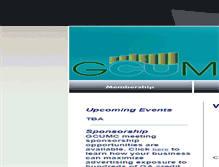 Tablet Screenshot of gmc.gcua.org